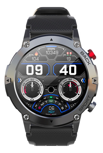 Smartwatch Cubot C21 Ip68 Bluetooth Caja Negro Malla Negro Bisel Negro