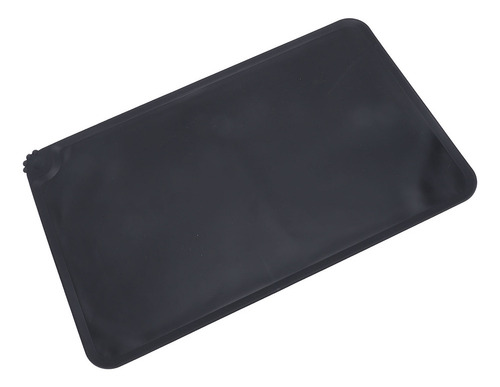 Alfombrilla Antideslizante De Silicona Negra Para Alimentaci