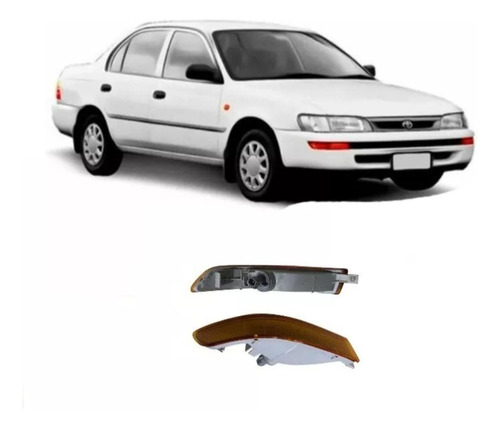 Señalero Toyota Corolla 1992 1996 Derecho Paragolpe