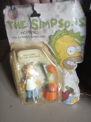 Antiguo Juguete Homero Simpson De Colección 
