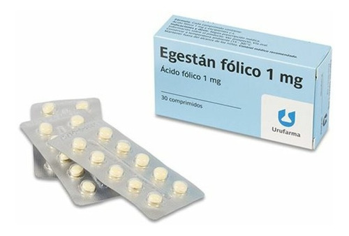 Egestán Fólico® 1mg X 30 Comprimidos | Ácido Fólico