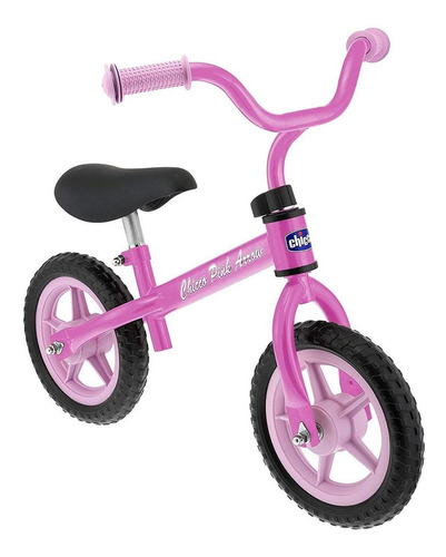 Bicicleta Chicco Balance Bike Sin Pedales Color Rosa