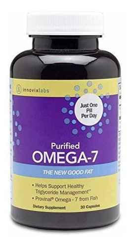 Suplemento - Innovixlabs Purificada Omega 7, 30 Cápsulas (1-