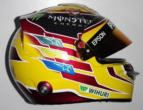 Casco Lewis Hamilton 2017 Cascos Formula Uno Escala 1/5
