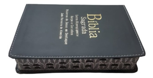 Bíblia Sagrada Com Harpa Letra Hiper Gigante Masculino