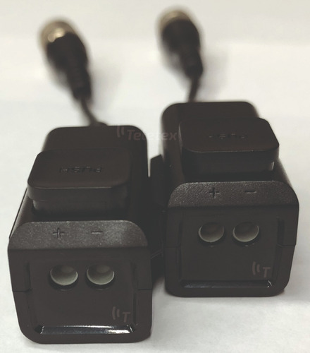 Imagen 3 de 8 de Balun Pasivo Cygnus Bornera A Presion 8 Mpx 4k Cctv Utp Dvr