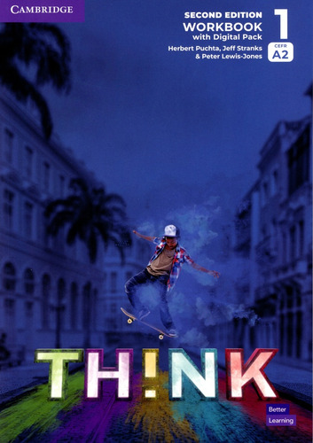 Think 1 Second Edition - Workbook W/ Dig Pack **novedad 2023