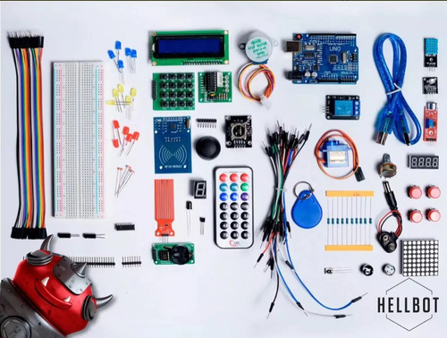 Kit Arduino Robotico Rfid 39 Componentes Mas Completo Armar