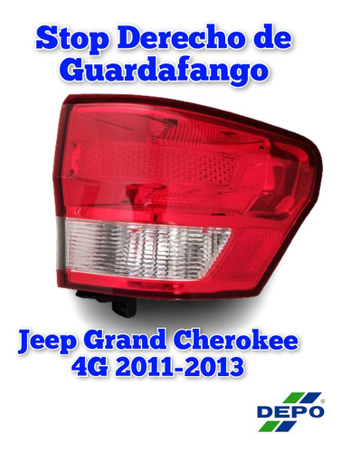 Stop Derecho Guardafango Grand Cherokee 4g 2011 2012 2013