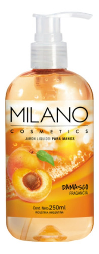 Jabón Líquido Para Manos Milano Saphirus Envase X 250ml 