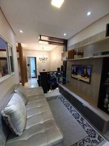 Imagem 4 de 15 de Apartamento Sem Condomínio Com 02 Quartos , Fino Acabamento, Vaga Coberta E Determinada À Venda, 57 M² - Vila Francisco Matarazzo - Santo André/sp - Ap2218