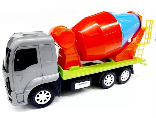 Caminhão Betoneira Truck de Brinquedo - Diverplas