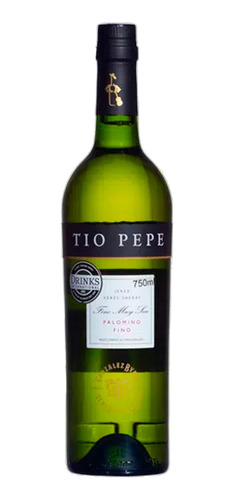 Vinho Jerez Fino Branco Forte Tio Pepe Jerez Fino Do Seco