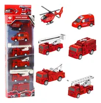 Comprar Carrinhos De Bombeiro Friccao Miniatura Brinquedo 6 Pecas