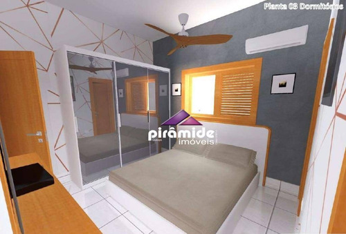 Casa Com 3 Dormitórios À Venda, 81 M² Por R$ 315.000,00 - Pontal De Santa Marina - Caraguatatuba/sp - Ca5934