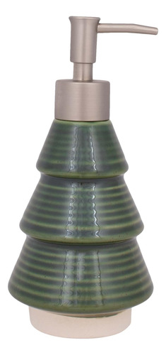 Demdaco Árbol De Navidad De Abeto Verde En Capas 7,5 X 3...