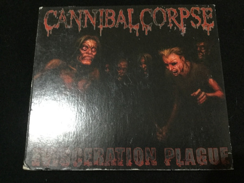 Cannibal Corpse Evisceration Plague Importado Cd 14