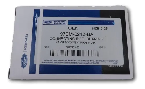comprar Concha Biela Std 020 Mahled Ford Fiesta Ka Zetec 1.6 Cuña