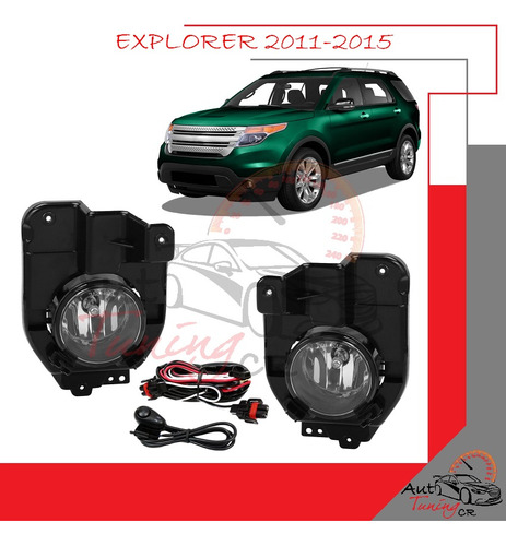 Halogenos Ford Explorer 2011-2015