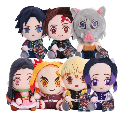 Peluche Kimetsu No Yaiba Demon Slayer 20cm Rengoku Tanjiro 