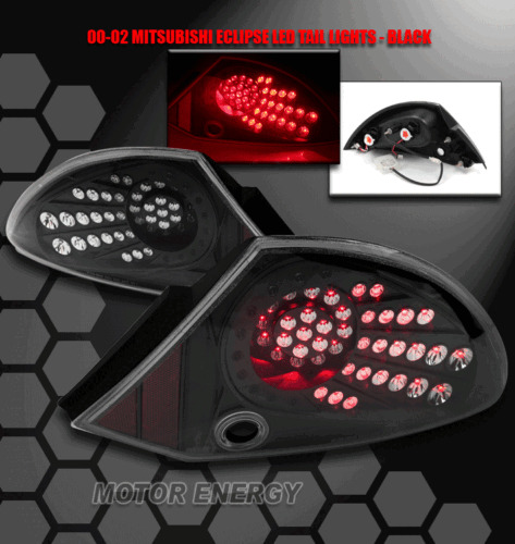 00 01 02 Mitsubishi Eclipse Led Tail Light Rear Lamp Jdm Nnc