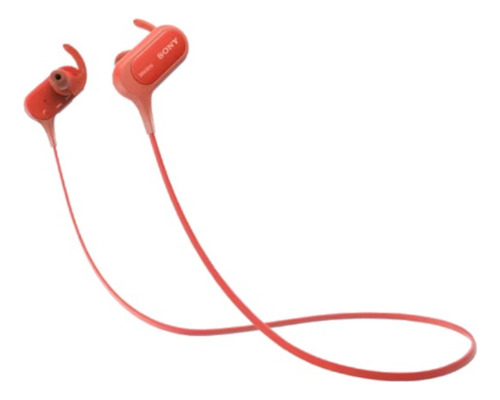 Auriculares Deportivos Inalámbricos Sony Mdr-xb50bs Rojo