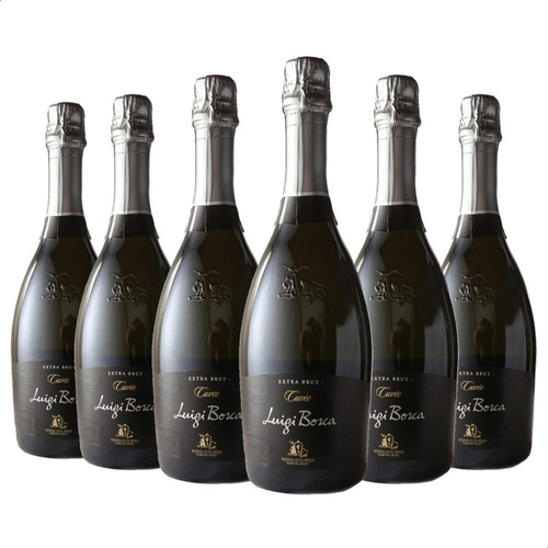 Caja X6 Champagne Luigi Bosca Cuvee Extra Brut - 01almacen