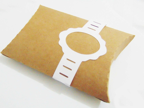 10 Embalagem Caixa Travesseiro Pillow Box - Lembrancinhas