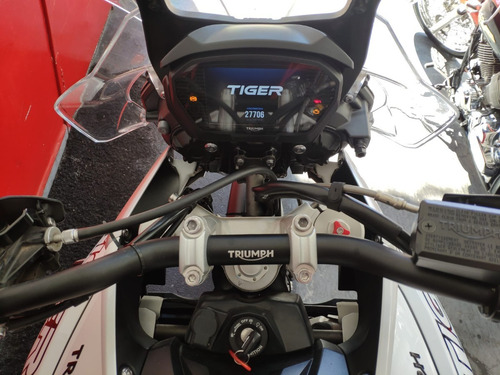 Imagem 7 de 11 de Triumph Tiger 800 Xcx 800xcx Abs 2020 Branca Branco