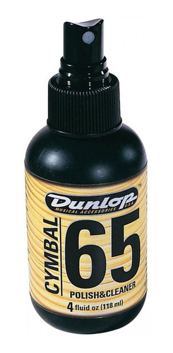 Polidor De Pratos Dunlop F65 Spray Cymbal Cleaner 6434 118ml
