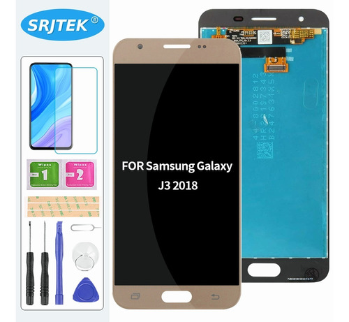 Para Samsung Galaxy J3 2018 Pantalla Lcd Pantalla Táctil Glo