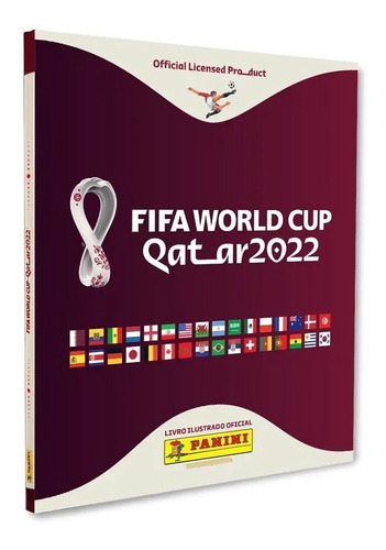 Álbum De Figurinhas Capa Dura Oficial Copa Do Mundo 2022