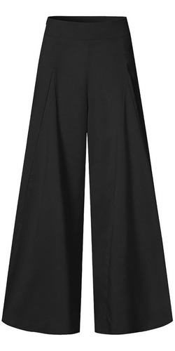 Pantalones Anchos De Cintura Alta Y Elegantes Para Mujer