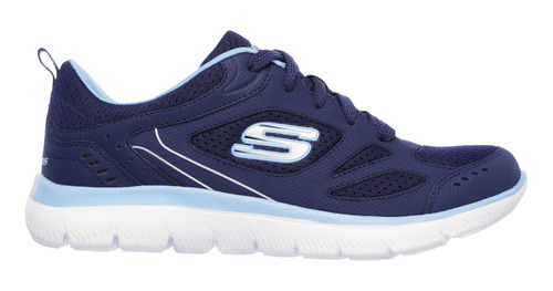 Zapatilla Skechers Summits Azul Mujer