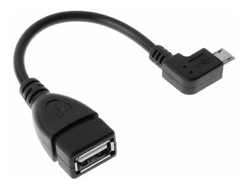 Cable Micro Usb 90 Grado Adaptador Otg Para Tableta