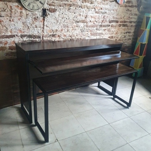 Imagen 5 de 7 de Mesa Escritorio Multimedia Organo Industrial Laqueado 150x40