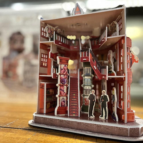 Imagen 9 de 9 de Harry Potter Callejón Diagon Alley Rompecabezas 3d