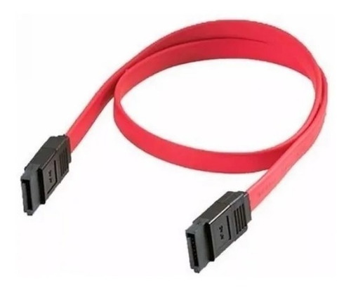 Cable Sata Datos Sencillo Rojo 