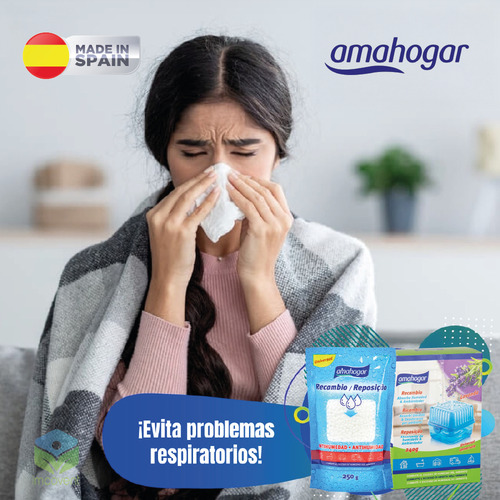 Absorbedor Humedad Recambio Universal 240g Floral