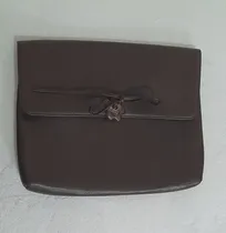 Comprar Cartera Sobre De Cuero Peter Kent Para Mujer Marrón Oscuro Lisa Níquel Marrón Oscuro