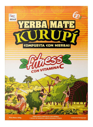 Yerba Mate Kurupí Fitness 3 Kilos