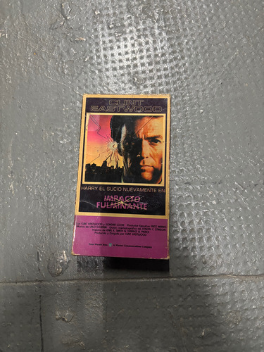 Impacto Fulminante Vhs 1983 Clint Eastwood Harry El Sucio (Usado)