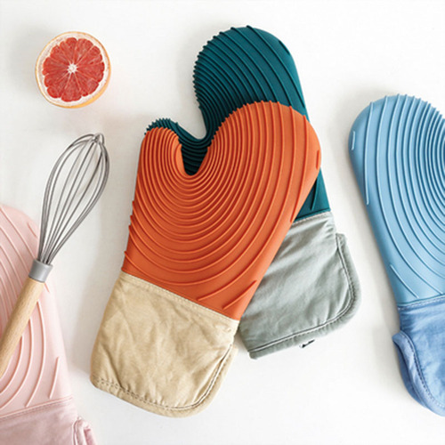 Guantes De Silicona A Prueba De Calor Para Cocina, Horno, Mi