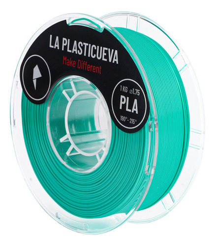 Pla 1.75 - 1kg Filamento Para Impresión 3d - La Plasticueva Color Verde Agua