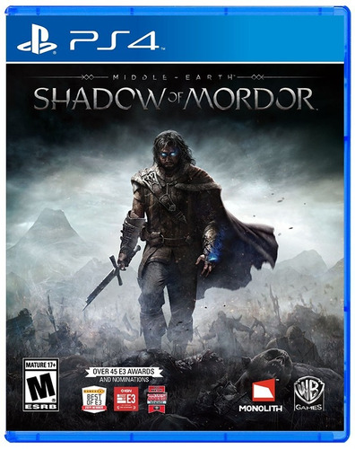 Middle Earth Shadow Of Mordor Ps4 Físico Nuevo Y Sellado