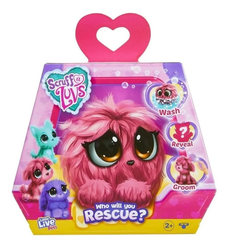 Scruff A Luvs Pets Peluche Rescata Tu Mascota Sorpresa 30145