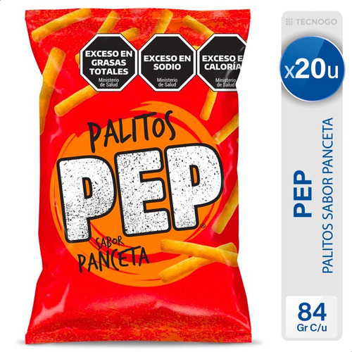 Snack Pep Palitos Salados Pack X20 - Mejor Precio