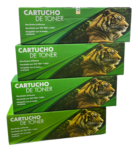 Kit De 4 Toner Genérico (410a) Cf410a,11a,12a,13a 