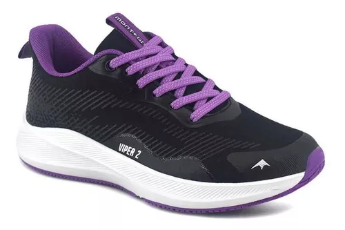 Zapatilla Montagne Mujer Viper 2 Negro/violeta