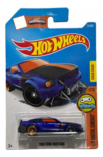 Hot Wheels 2005 Ford Mustang 21/250 Del 2016 Digital Circuit